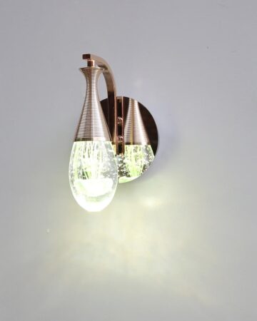 Đèn tường trang trí giọt nước thủy tinh con sứa VIRGO W11