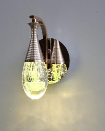 Đèn tường trang trí giọt nước thủy tinh con sứa VIRGO W11