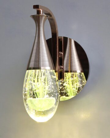 Đèn tường trang trí giọt nước thủy tinh con sứa VIRGO W11