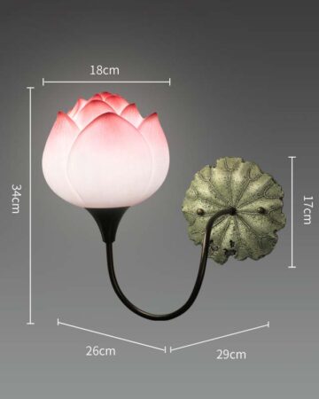 Đèn tường trang trí hoa sen VIRGO WL15