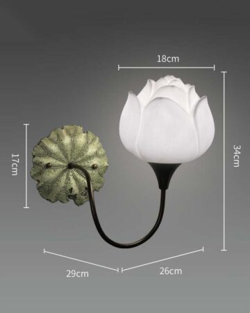 Đèn tường trang trí hoa sen VIRGO WL15