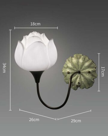Đèn tường trang trí hoa sen VIRGO WL15