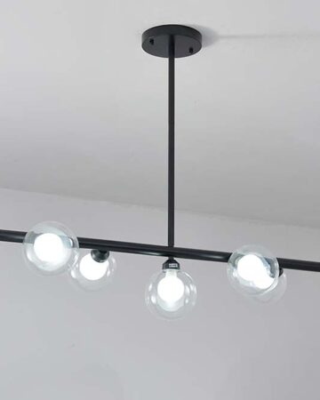 Đèn chùm hiện đại thủy tinh bóng tròn VIRGO DL02