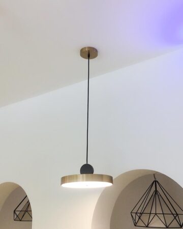 Đèn thả hiện đại dĩa kim loại VIRGO DL18