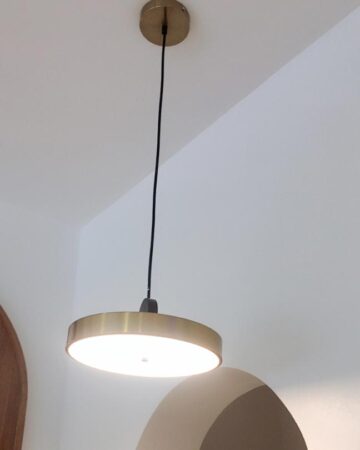 Đèn thả hiện đại dĩa kim loại VIRGO DL18