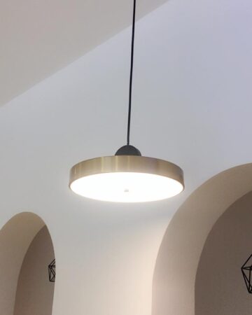 Đèn thả hiện đại dĩa kim loại VIRGO DL18