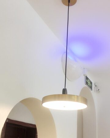 Đèn thả hiện đại dĩa kim loại VIRGO DL18