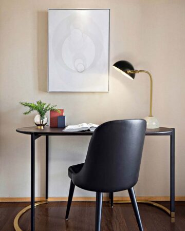 Đèn để bàn hiện đại chân đá cẩm thạch cao cấp VIRGO TL06