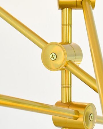 Đèn chùm trang trí hiện đại chao thủy tinh tròn VIRGO DL10