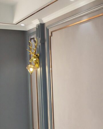 Đèn gắn tường đầu hươu ngặm kim cương VIRGO WL16