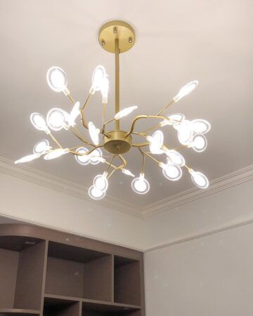 Đèn chùm Hera chao thủy tinh 2 lớp VIRGO DL31