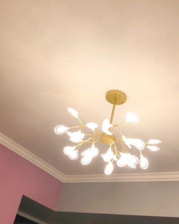 Đèn chùm Hera chao thủy tinh 2 lớp VIRGO DL31