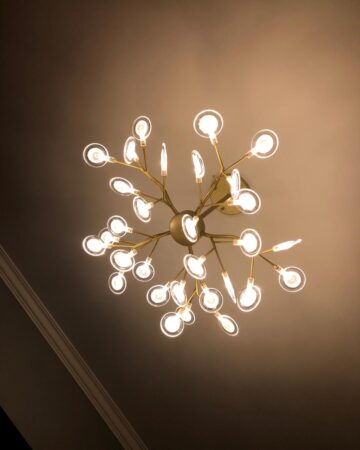 Đèn chùm Hera chao thủy tinh 2 lớp VIRGO DL31