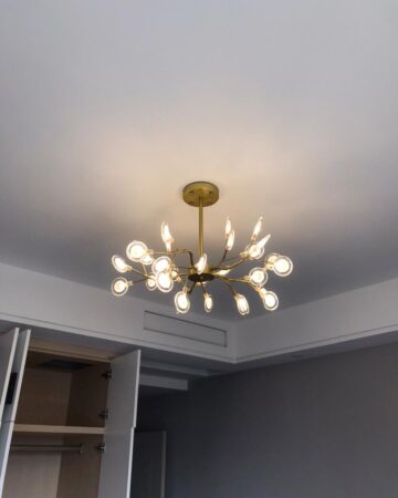 Đèn chùm Hera chao thủy tinh 2 lớp VIRGO DL31