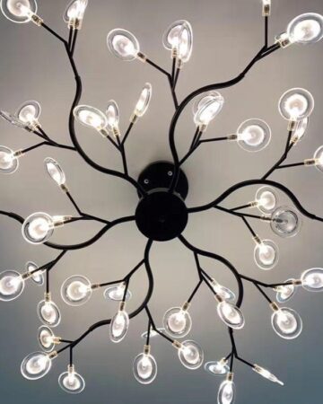 Đèn chùm Hera chao thủy tinh 2 lớp VIRGO DL31