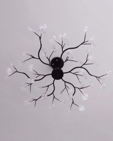 Đèn chùm Hera chao thủy tinh 2 lớp VIRGO DL31