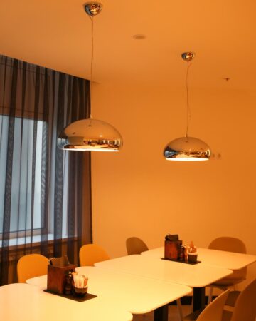 Đèn thả trang trí bàn ăn chao gương bóng nghệ thuật VIRGO DL42