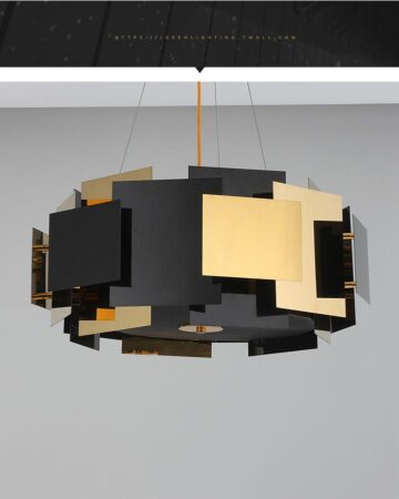 Đèn thả khối hình học nghệ thuật hiện đại VIRGO DL36