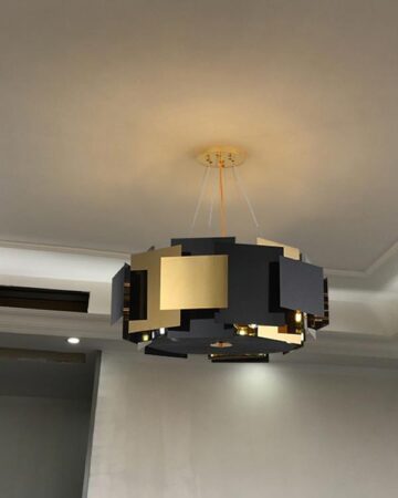 Đèn thả khối hình học nghệ thuật hiện đại VIRGO DL36