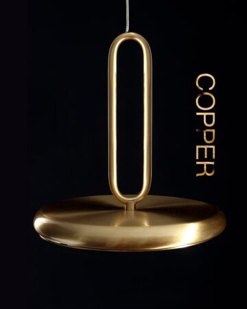 Đèn thả bàn ăn 3 bóng bằng đồng hiện đại VIRGO DL114