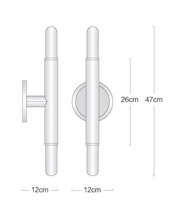 Đèn hắt tường soi tranh hiện đại VIRGO WL728