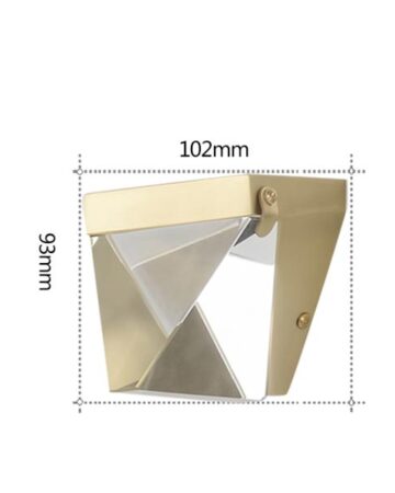 Đèn hắt tường pha lê kim cương VIRGO WL729