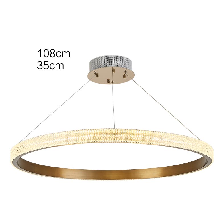Đèn thả LED 1 vòng tròn đường kính lớn 108cm