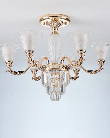 Đèn chùm thủy tinh tân cổ điển VIRGO DL106