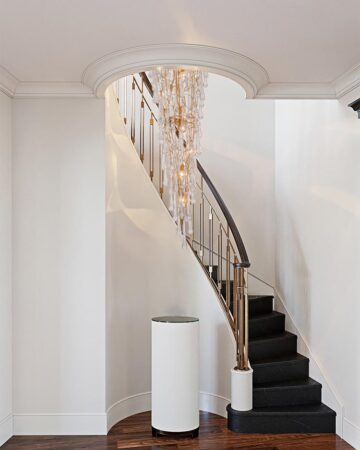 Đèn chùm thả thông tầng hạt thủy tinh giọt nước VIRGO DL732