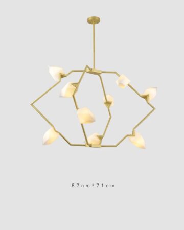 Đèn chùm chao cánh hoa hiện đại VIRGO DL721