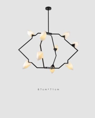 Đèn chùm chao cánh hoa hiện đại VIRGO DL721