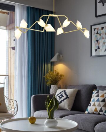 Đèn chùm chao cánh hoa hiện đại VIRGO DL721