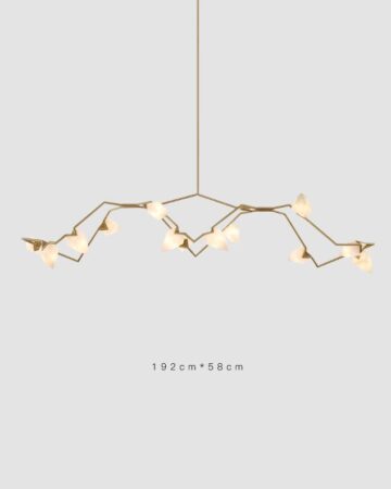 Đèn chùm chao cánh hoa hiện đại VIRGO DL721