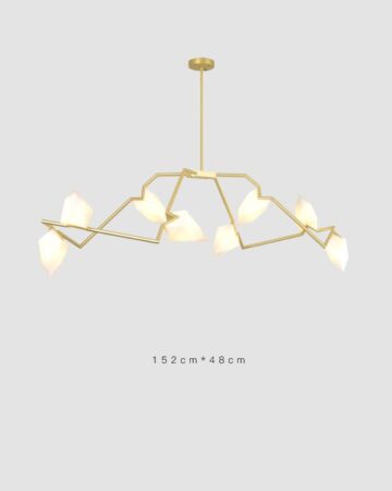 Đèn chùm chao cánh hoa hiện đại VIRGO DL721