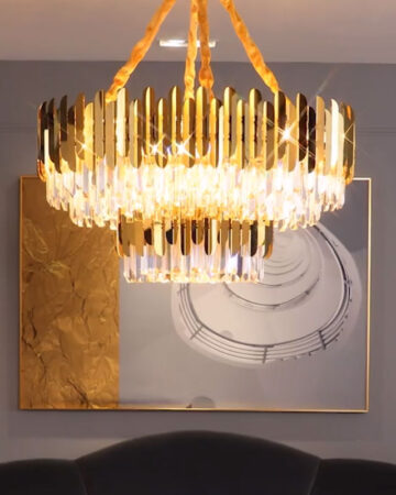 Đèn chùm pha lê hiện đại 60cm VIRGO DL734