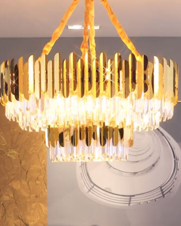 Đèn chùm pha lê hiện đại 60cm VIRGO DL734