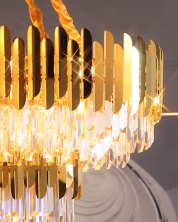 Đèn chùm pha lê hiện đại 60cm VIRGO DL734