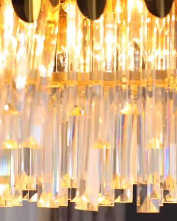 Đèn chùm pha lê hiện đại 60cm VIRGO DL734