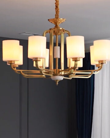 Đèn chùm 80cm 8 tay Tân cổ điển VIRGO WL737