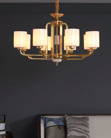 Đèn chùm 80cm 8 tay Tân cổ điển VIRGO WL737