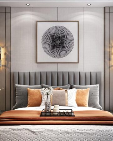 Đèn tường thủy tinh hiện đại