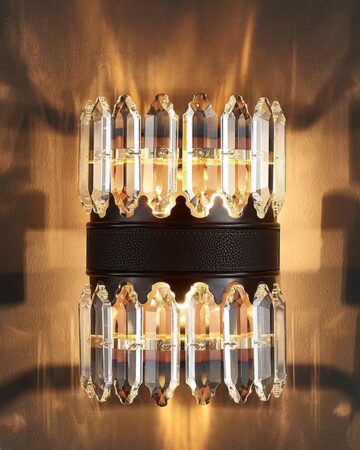 Đèn tường thủy tinh hiện đại