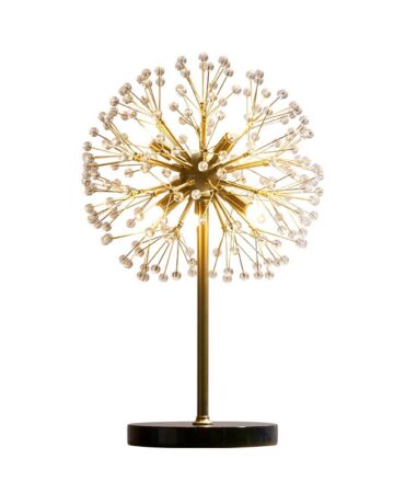 Đèn bàn Decor phòng khách hoa bồ công anh pha lê TL117