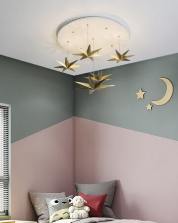Đèn chùm ngôi sao cho phòng ngủ trẻ em VIRGO DL719