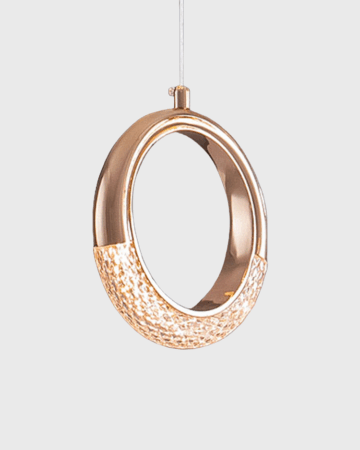 Đèn thả vàng đồng hiện đại VIRGO L140