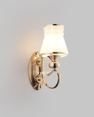 Đèn ngủ gắn tường thủy tinh cổ điển VIRGO L498