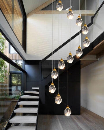 Đèn thả trang trí pha lê thông tầng cao cấp VIRGO L075