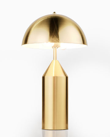 đèn trang trí,Đèn bàn cây nấm trang trí xi vàng cao cấp VIRGO L595
