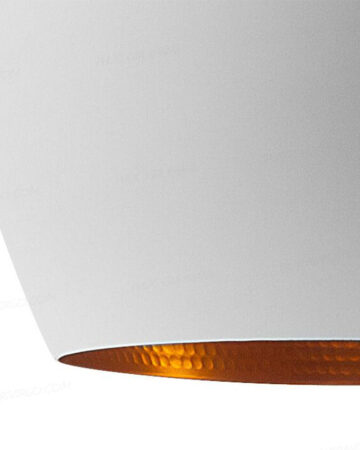 Đèn thả chụp nhôm màu trắng hiện đại L626B