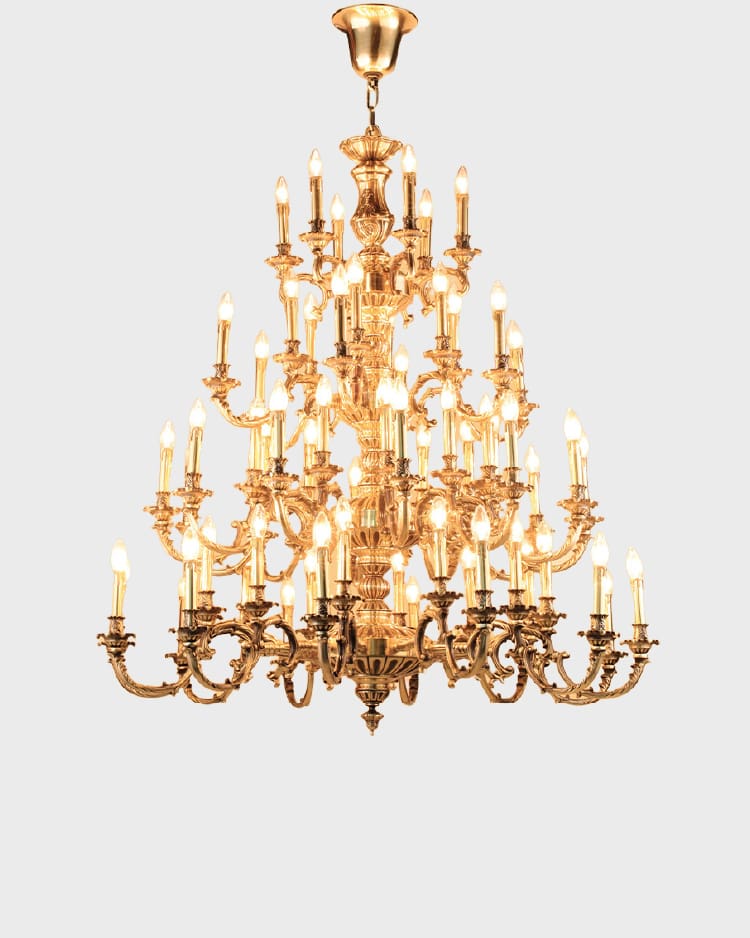 Đèn chùm cổ điển 72 ngọn VIRGO LV1011